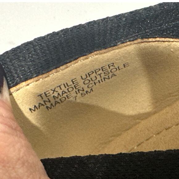 Talbot's Women's Black Penelope Knit Ballet Flat with Bow, NWOT, 7.5 - Picture 4 of 5